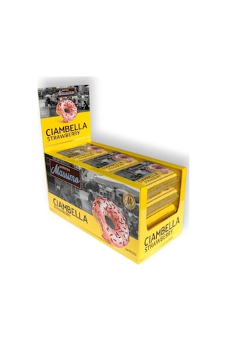Chacha Home Ciambella Strawberry Çilekli Donut 45 Gr X 24 Adet Fırsat Paketi