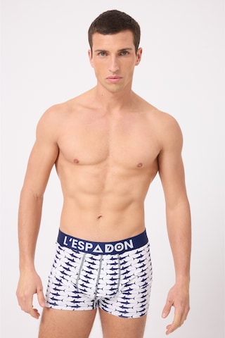 L'espadon Maritime Elite Koleksiyonu Erkek Boxer Şort -3255 Beyaz