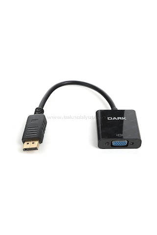 Dark Display Port - Vga Analog Aktif Dönüştürücü (Dk-Hd-Adpxvga)