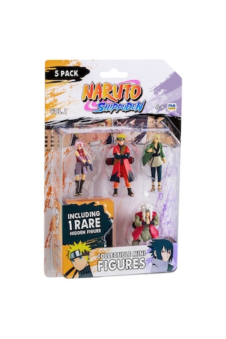 Naruto 5'li Koleksiyon Figür Seti Model 3