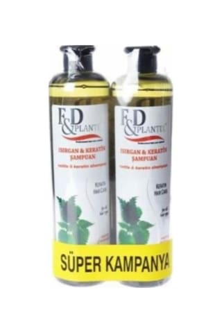 F&D Plantix Isırgan ve Keratin Şampuan 2 x 700 ML F&D Plantix Isırgan ve Keratin Şampuan 2 x 700 ML