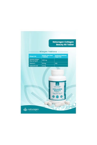 Naturagen Collagen Beauty Tablet 60 Tablet