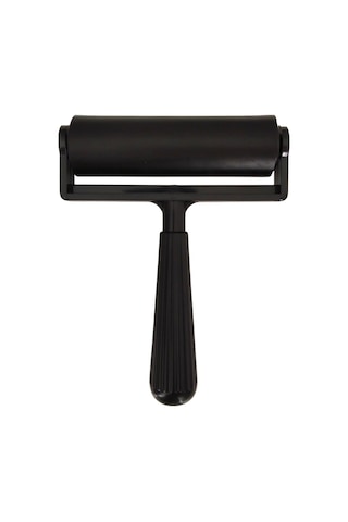 Kauçuk Silindir Baskı Rulosu Siyah 10cm, Baskı Silindiri, Kauçuk Rulo, Baskı, Duvar Kağıdı