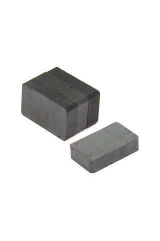 5'li Ferrit Mıknatıs Seti 40x20x10 Mm Köşeli Siyah Seramik Magnet Endüstriyel & Hobi Kullanım