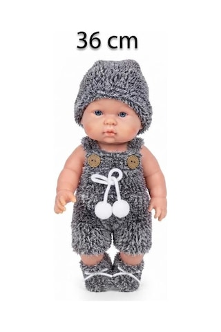 Konuşan Ve Masal Anlatan Eğitici Yumuşak Dokulu Kostümlü 36 Cm Kafası Et Oyuncak Bebek