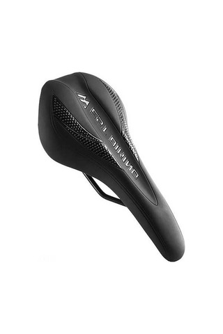 Artfulabode Yumuşak Yüksek Yol Yastığı Siyah Sele Pu Ped Nefes Konfor Koltukları Kaymaz Kalın Esneklikli Bisikleti Bisiklet Bisiklet Alabilir Mz Siyah