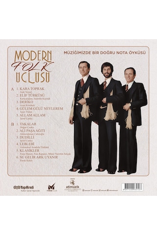Modern Folk Üçlüsü - Müziğimizde Bir Doğru Nota Öyküsü Renkli Plak