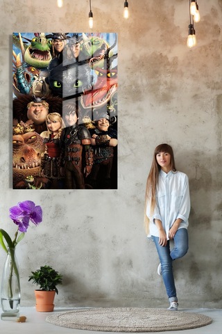 "miyrem Animasyon Kahramanları1^ Design Cam Tablo Model: 319