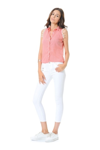 Z6046 Dewberry Bayan Gömlek-pembe Pembe