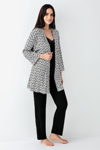 Pierre Cardin Kadın Siyah Sabahlık 5274-48560 Siyah