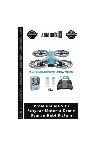 Premium 4d-v33 Fırçasız Motorlu Drone Uçuran Hobi Sistem
