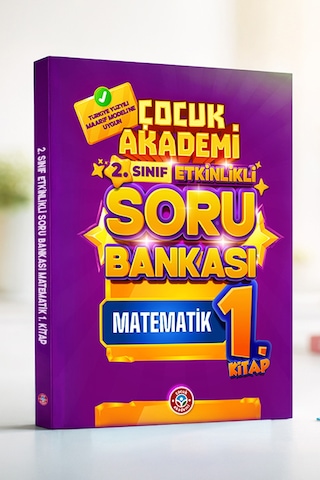 2. Sınıf Etkinlikli Soru Bankası Matematik 1. Kitap