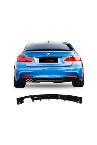 Bmw F30 3 Serisi M Performance Difüzör Piona Black 2012 - 2018 N11.19825