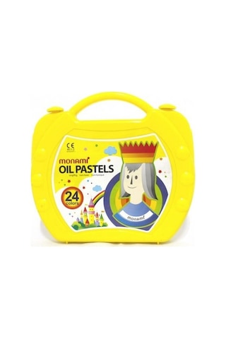 Monami Pastel Boya 24 Renk Çantalı