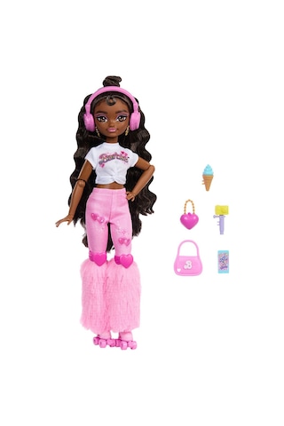 Jfx97 Brooklyn-barbie Dream Besties Paten Partisi Brooklyn Bebek Ve Aksesuarları