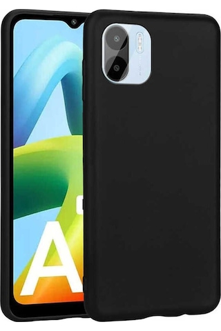 Xiaomi Redmi A1 Kılıf Zore Premier Silikon Kapak Siyah