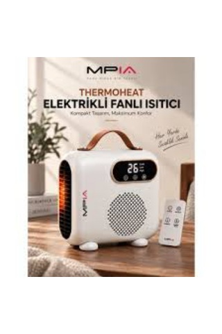 Thermoheat 2000w Uzaktan Kumandalı Elektrikli Fanlı Isıtıcı