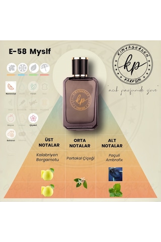 KP E-58 Erkek Parfüm EDP 50 ML