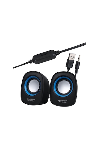 D-05a Mi Ni 5 Watt 4 Ohm Multi Medi A 1+1 Usb Speaker - Hoparlör