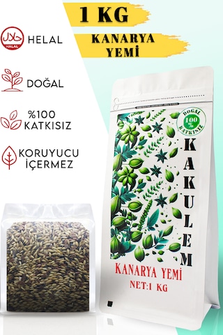 Kakulem Sertifikalı Premium Karışık Kanarya Yemi 1 Kg