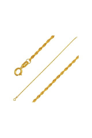 Bilezikci Burma Zincirli 14 Ayar Altın Bileklik BLISS14K20814 Sarı Altın