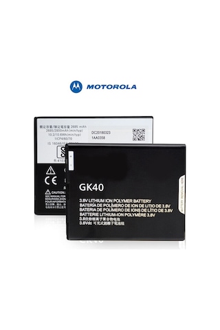 Motorola Moto G5 - G4 Play - E3 Gk40 Batarya Pil