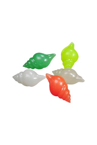 Dofolink Akvaryum Işıklı Dekoratif Taşlar - Reçine Malzeme, 100 Adet/ Paket, Farklı Renkler, Gece Parlama Özelliği