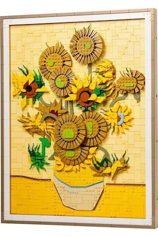 LEGO® Art Vincent van Gogh – Ayçiçekleri 31215 - Yetişkinler için Yaratıcı Dekoratif Model Yapım Seti (2615 Parça)