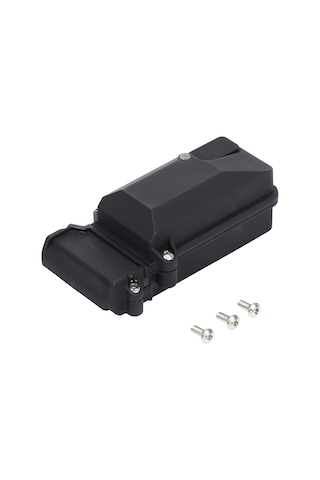 Skycity Traxxas Trx-4 İçin Su Geçirmez Ve Darbe Dayanıklı Alıcı Kutusu, Siyah Plastik, 95x45x30mm