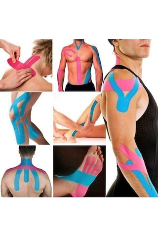 Bandı Kinesiotape Bantlama Sporcu Bandı Sakatlık Bandı Kinesio Bant Kas Bandı Bilek Bant 1 Adet