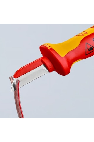 Knıpex Vde 1000 Volt Kablo İzole Sıyırma Bıcağı 190 Mm 9854