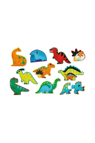 Crocodile Creek Ilerleyen Puzzle Dinozorlar