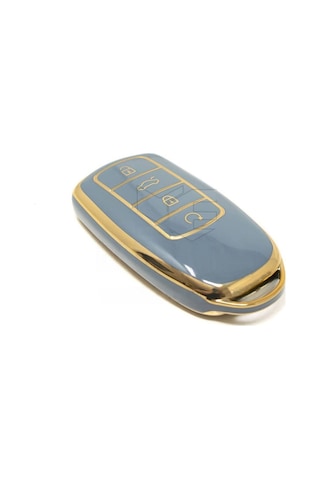 Gma Keys Lüx Chery Tiggo 8 Pro Omoda 5 Tiggo 7 Avantgarde Jaaeco Nano Anahtar Kılıfı Gri Gold Renk