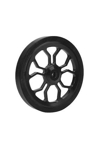 Geeroyoo Brompton Çekici Tezgahı İçin Cnc Alüminyum Alüminyum Kolay Tekerlek - Pürüzsüz Yürüyüş, Dayanıklı Ve Taşınabilir, Siyah Siyah