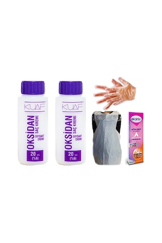 Nevacolor Saç Boyası No:5 Açık Kahve X 2 + Oksidan 20 Vol X 2 (477386928)