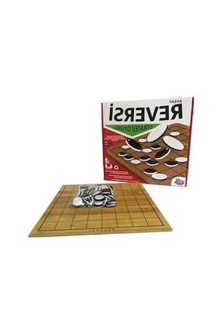 Ahşap Zeka Akıl Ve Strateji Oyunu - Reversi