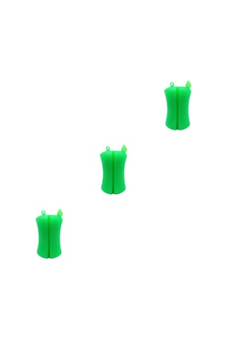 1/2/3/5 Taşınabilir Olta Kamışı Sabit Top Dayanıklı Açık Yeşil 6 X 3,8 Cm 3'lü Set