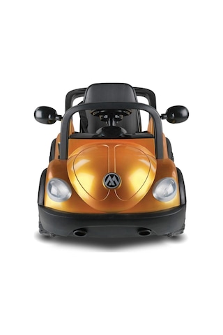 Volkswagen Beetle Model Metalik Seri Akülü Araba - Metalik Kırmızı Kırmızı