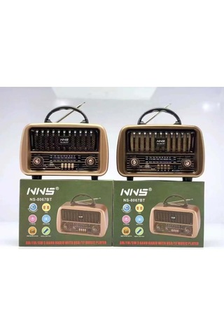 Concord NS-8067BT USB/SD/FM/ Bluetooth Nostalji Güçlü Sinyal Müzik Kutusu