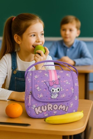 Kuromi Beslenme Çantası Termoslu 3355 Çok Renkli