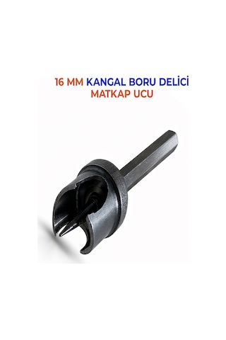 16 Mm Kangal Boru Delme Aparatı Matkap Ucu Damlama Sulama Plastik Boru Delici Dayanıklı Profesyonel Delme Aleti