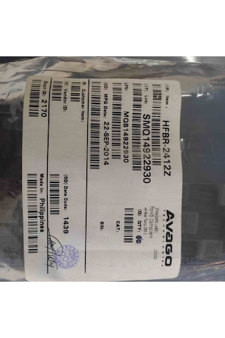 Hfbr-2412z Fıber Optıc Receıver 5mbd