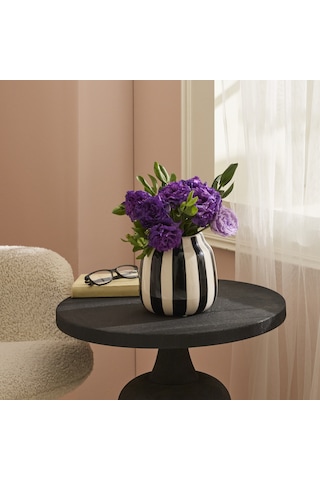 Karaca Home Belissia Vazo 16x16x15.5 Cm Beyaz