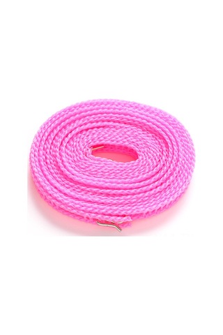 Teltree Rüzgar Geçirmez Ve Kaymaz Çamaşır İpi, 5-8 Metre Uzunluk, Seyahat Ve Açık Hava İçin Pratik Kurutma Çözümü Pembe