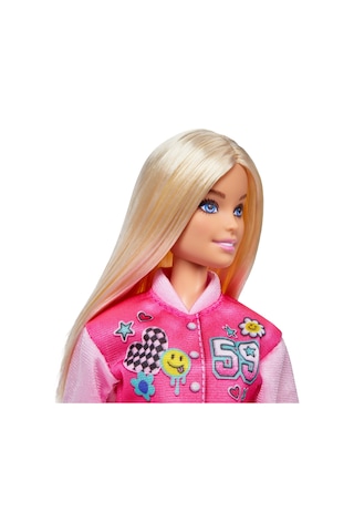 Barbie Çıkarılabilir Kıyafetler Giyen Sarı Saçlı Barbie Okulumu Seviyorum Bebek Ve Sırt Çantasıyla Dizüstü Bilgisayar Gibi 7 Parçadan Oluşan Oyuncak Seti, Hrg84 99458998