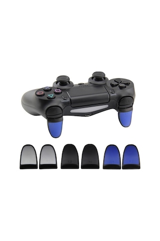 2 Çift Gamepad Genişletilmiş Düğmeler L2r2 Ps4 İçin Uygun Düğmeler Kırmızı
