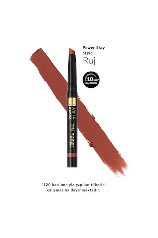 Avon Power Stay Stylo Ruj Amber Goddess