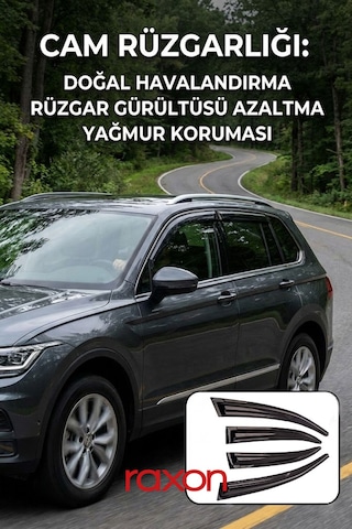 Mazda Cx-5 2013-2016 Pnd Cam Rüzgarlığı 4'lü Paket