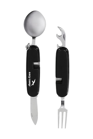 Easy Camp Folding Cutlery Katlanır Çatal Kaşık Seti Çok Renkli