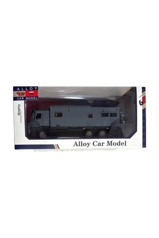 Çek Bırak Işıklı Ve Sesli Açılabilir Kapı Motorlu 1:24 Model Karavan 6+ Tekli Xhd-a3217